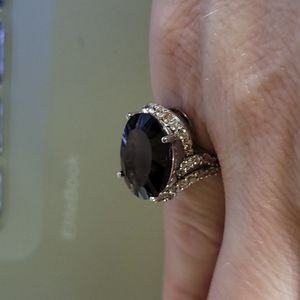 Brown smoky quartz size 6